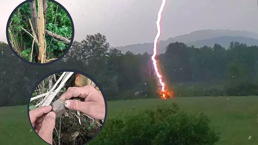 Waterville Woman Amazingly Discovers Sand Turned to Glass at End of Lightning Bolt