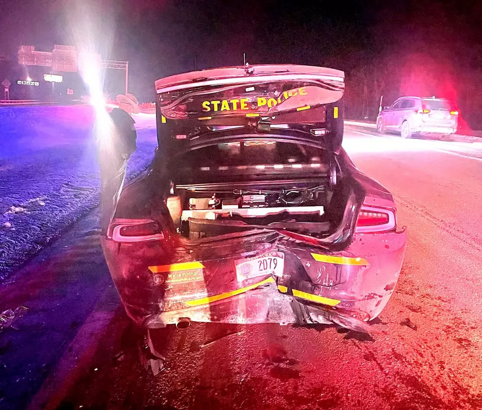 State Trooper Recovering After Troop Car is Hit While Working Cicero Crash
